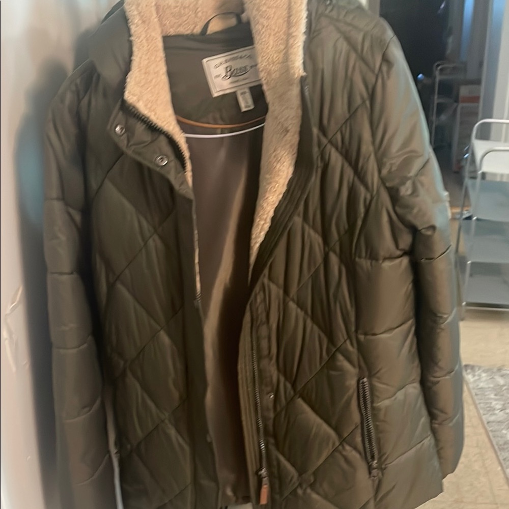 Beverly Hills Polo Club Women's Green Quilted Jacket